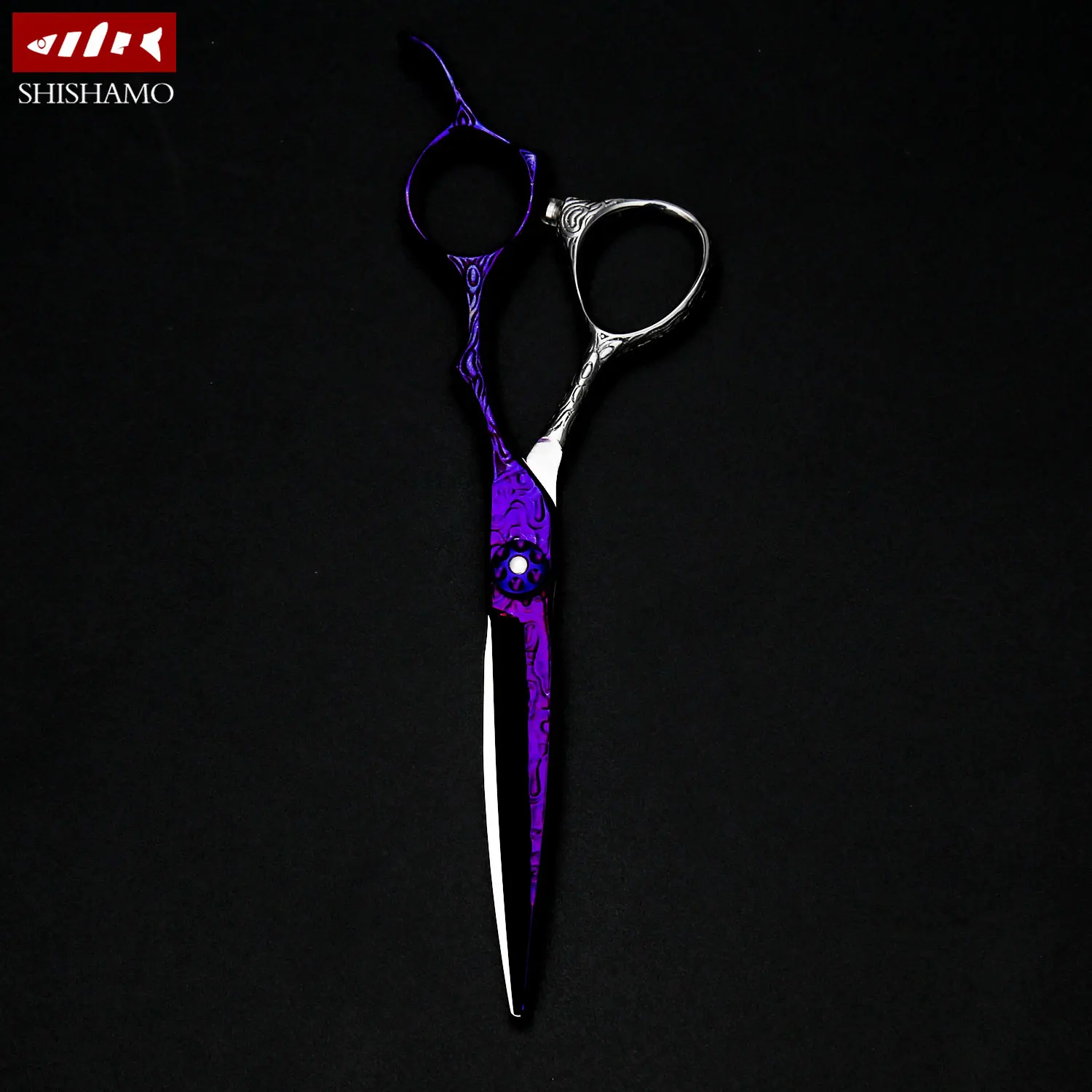 Premium Japan VG10  High quality Violet Hair Thinning Scissors CNC Hairdressing Shears Barber Cutting Scissors Tijeras For Salon