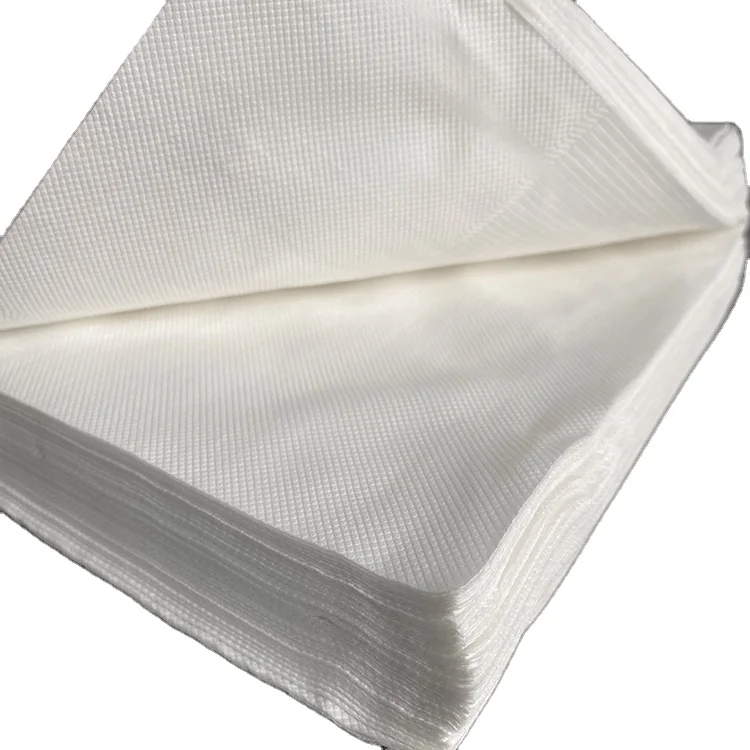 Factory Customized Household Virgin Bamboo Pulp White Recycled square Paper Dinner Napkins