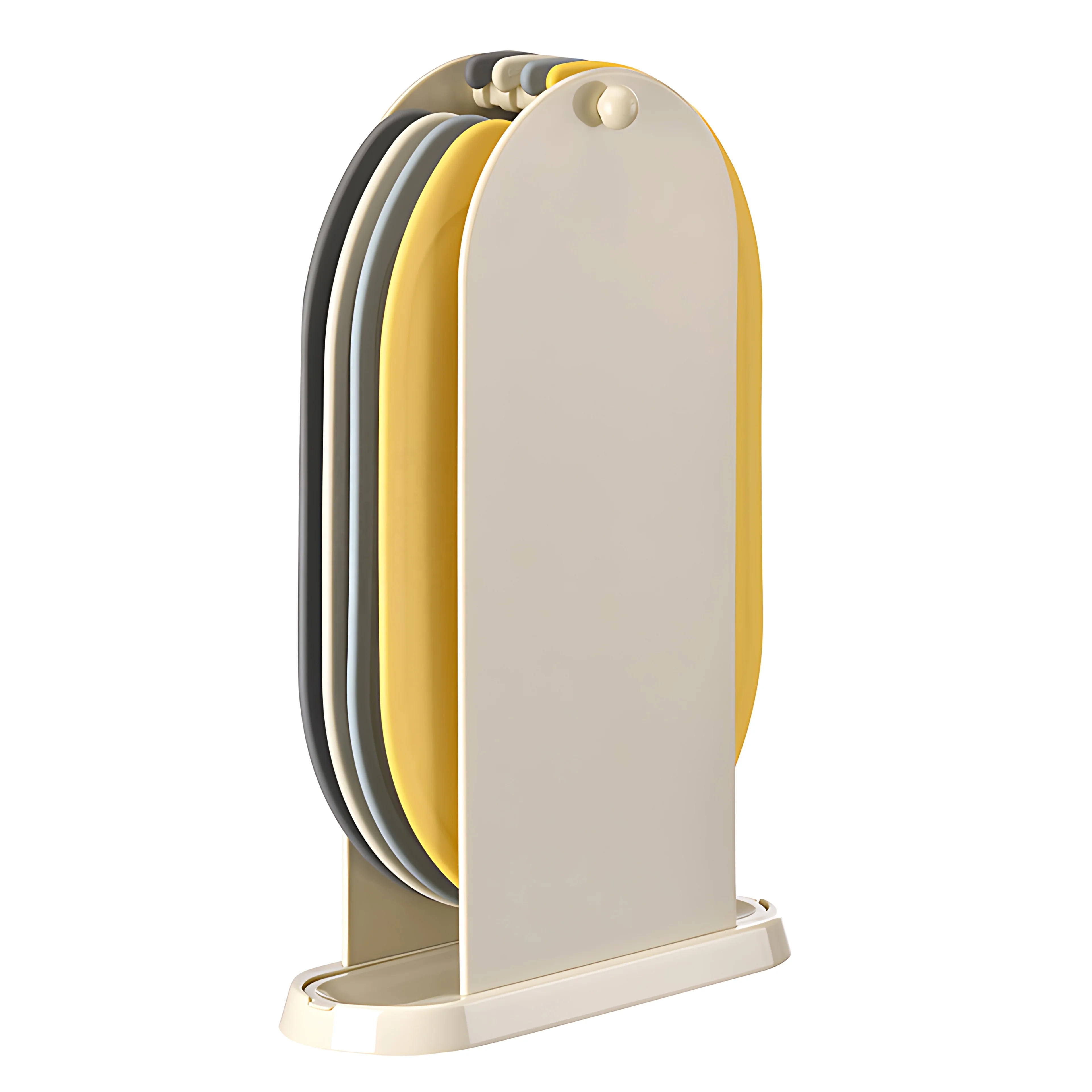 Four-piece Kitchen Cutting Board Plastic Cutting Board With Non-slip Feet And Deep Drip Tank For Easy Grip And Handgrip