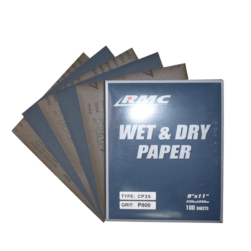 Good quality Silicon carbide waterproof latex abrasive paper