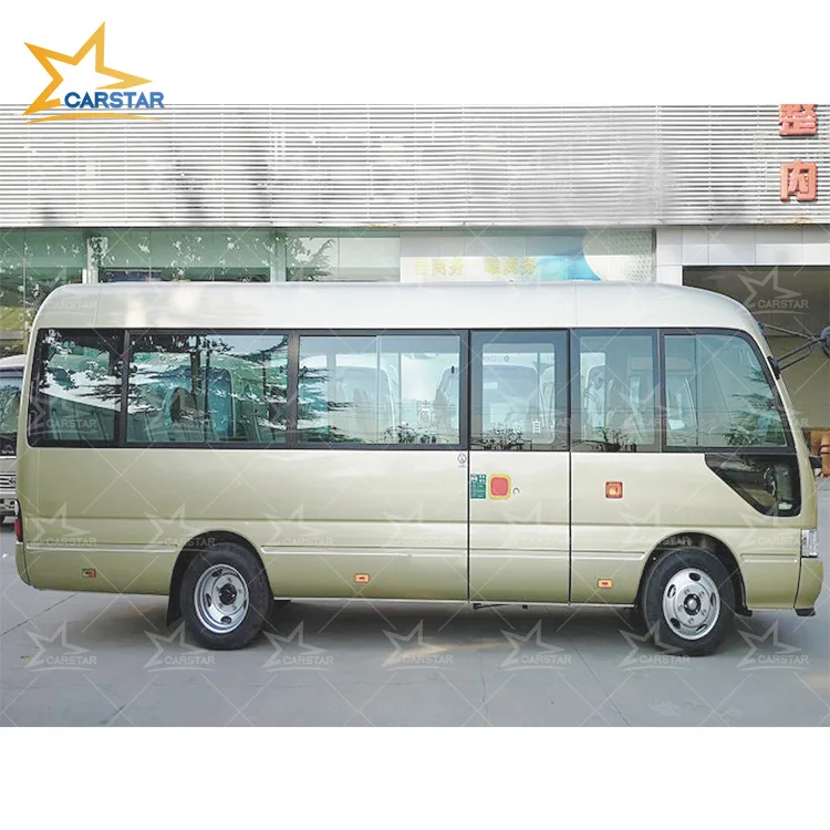 Left rudder driving minibus cheap practical urban car gasoline used bus