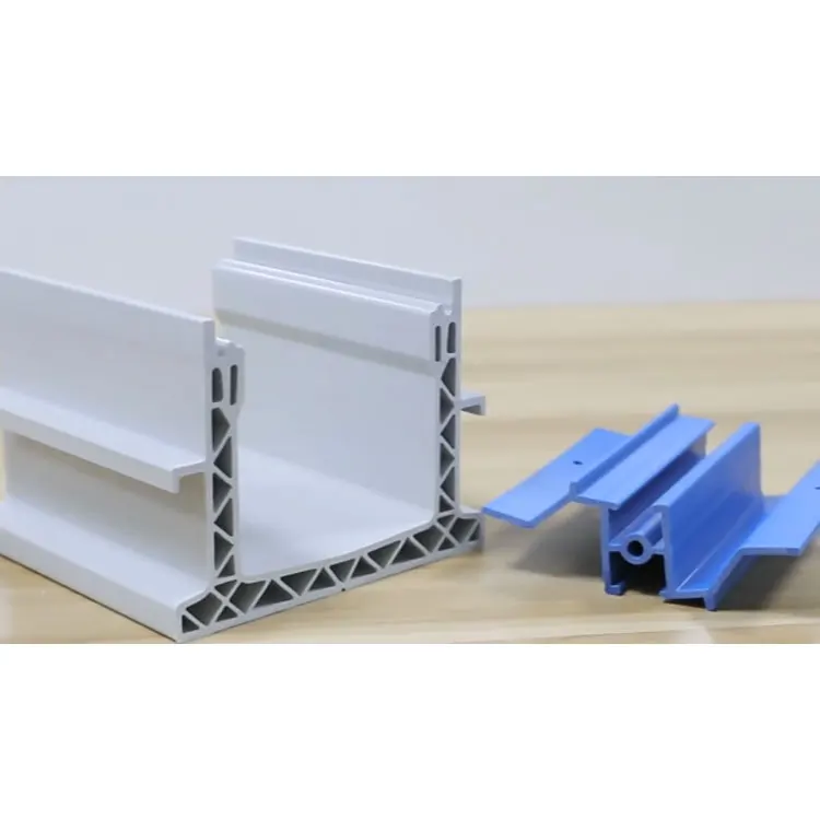 Drawings Customized Size U-Shaped Extrusion Pvc / Upvc / Pp / Pmma / Pc Plastic Profiles