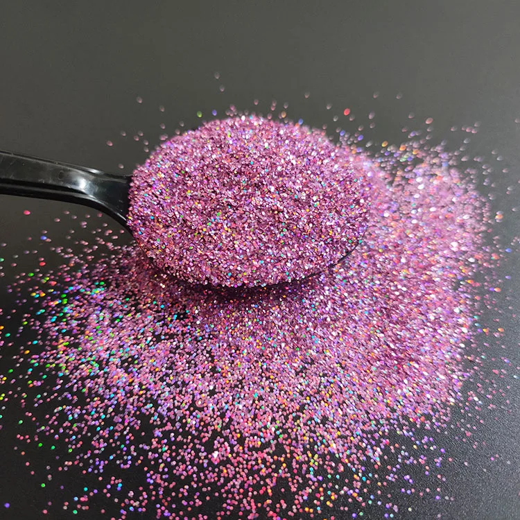 SaiHe Glitter Factory Supply Holographic chunky glitter Holographic glitter with MSDS Reports