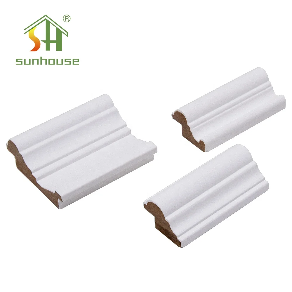 Горячая продажа полиуретановые плинтусы высокого качества белый Pu украшения формовки