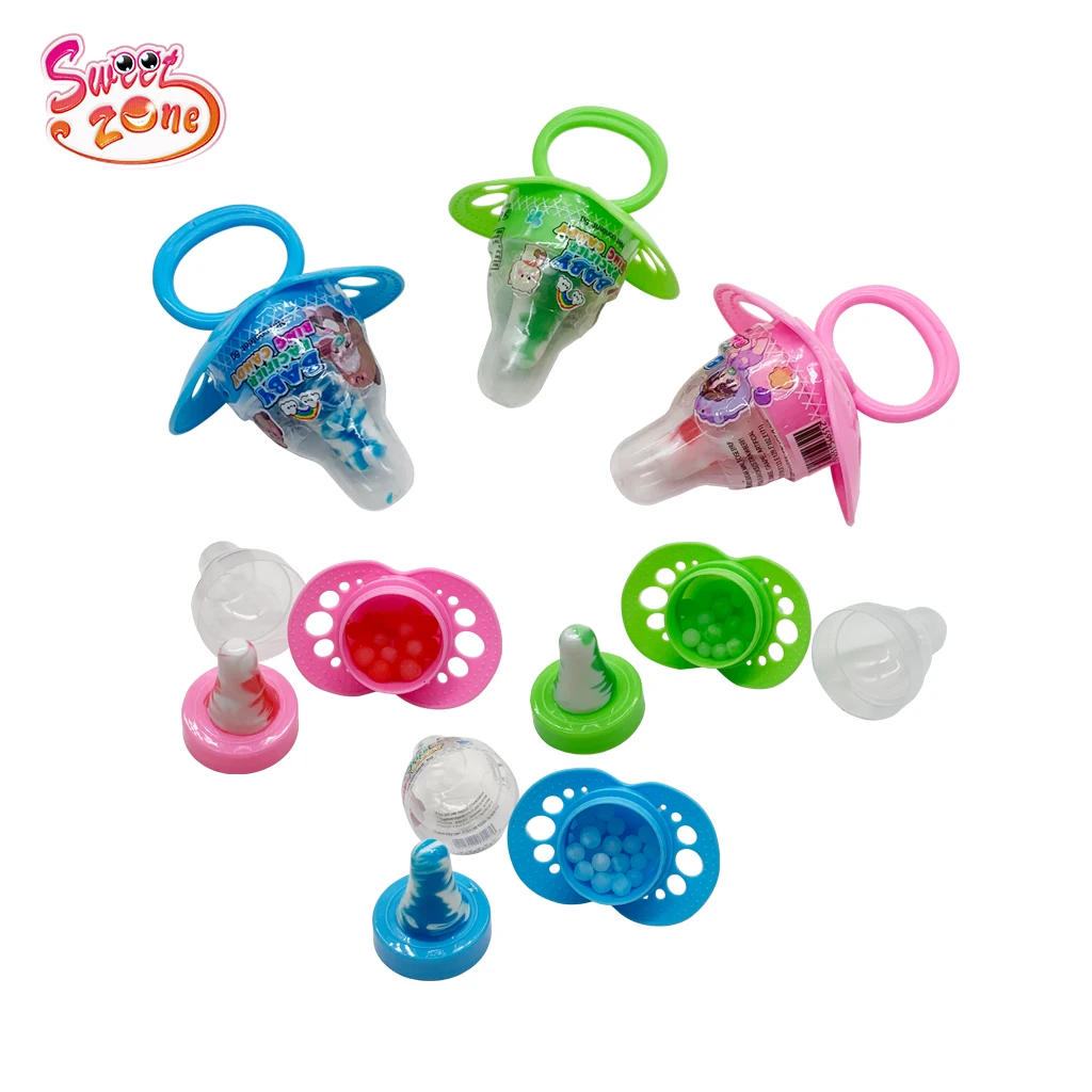 Halal Baby Nipple Candy with Pearl Candy Sweet Lollipop