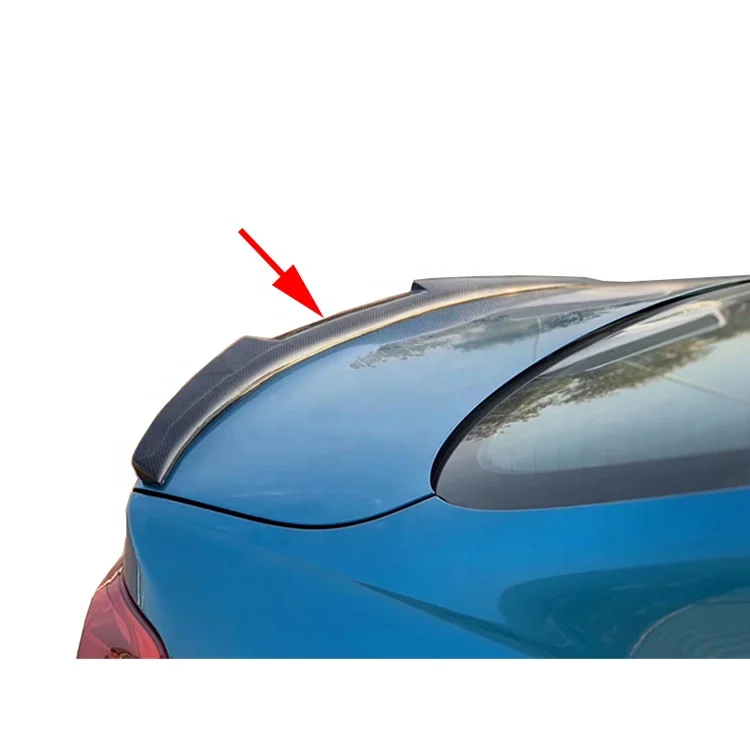 Тип M4 Настоящее углеродное волокно задний спойлер багажника для BMW F87 M2 M2C F22 2 серии M235i
