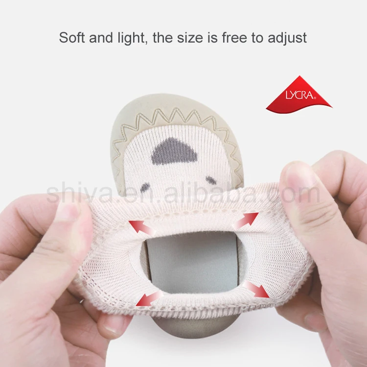 High Quality Rubber Soles Non Slip Newborn Toddler Shoes Soft Children Socks