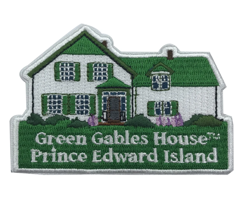 Embroidered Patch Custom Iron On Patch For Clothes Border Hook And Loop Custom Embroidery For Garment Design