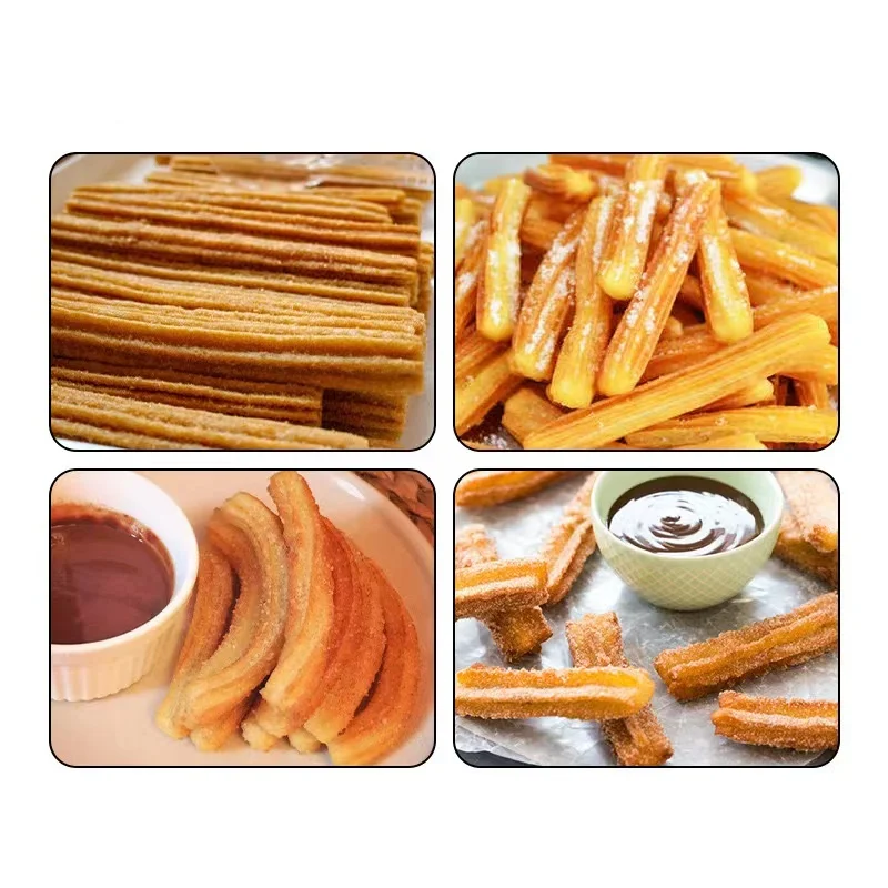 3L Home Use Churros Filler Machine On Sale Churro Making Machine Spanish Churros Maker With 5 Moulds