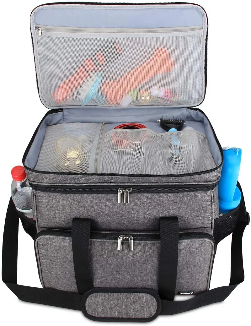 Wholesale Waterproof Polyester Travel Dog Cat Food Pet Carrier Bag Backpack