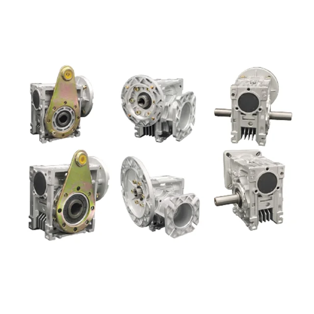 B14 flange reducer output hole 18mm nmrv40 worm gearbox ratio 10 20 25 reductor