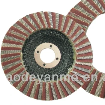 125mm Diamond flap disc for galss,steel, ceramic