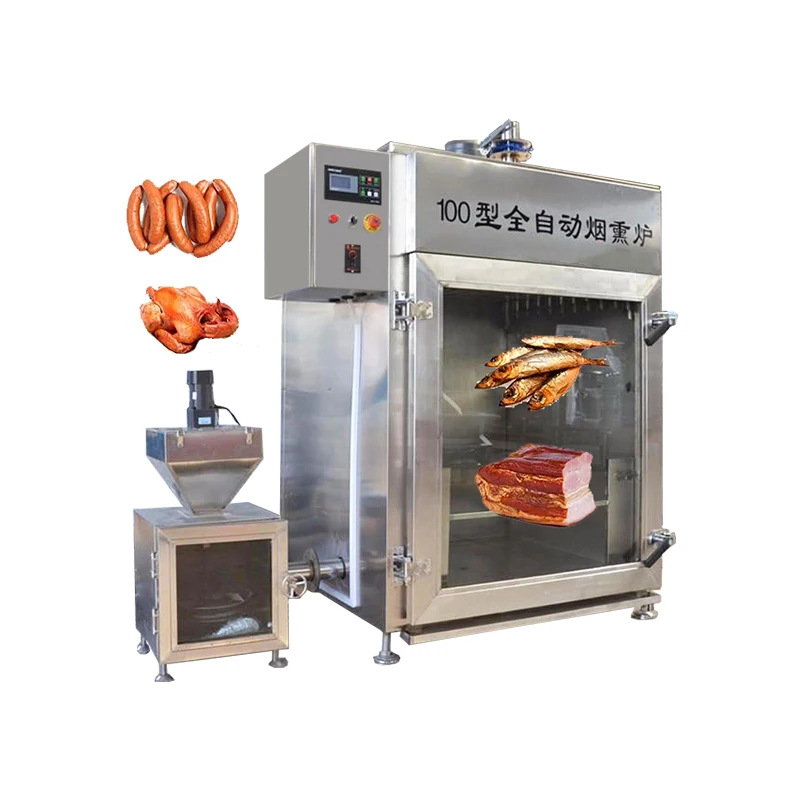 Fully Automatic meat smoke chamber machine smoke oven for sale