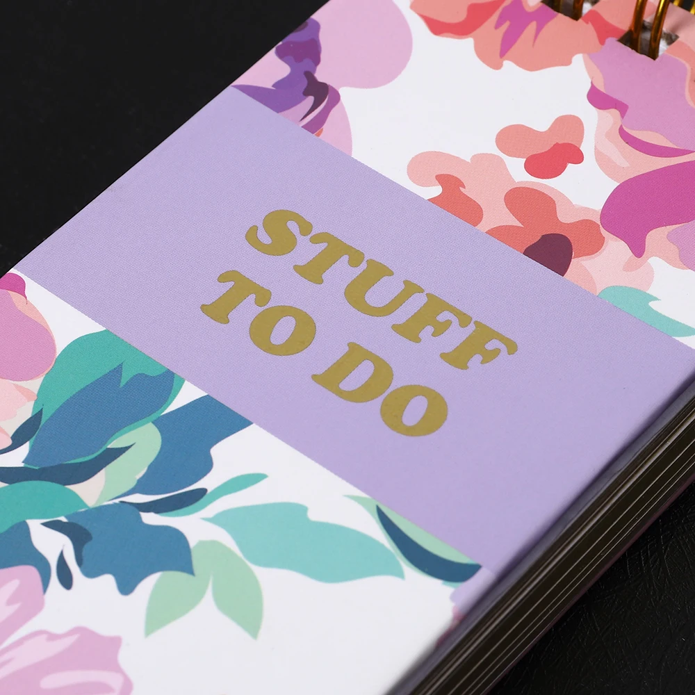 2025 Custom New A5 Watercolor Paper Dotted Lined Notebook Cute Spiral Business Office School Writing Gift Classmates Promotions