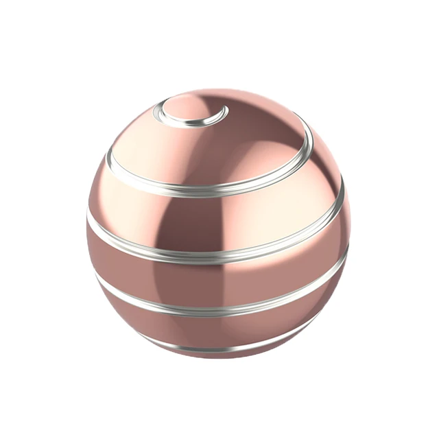 Wholesale 40mm 45mm 55mm Rotation Gyro Ball Transfer Gyro Kinetic Spinning Fidget Spinner Toys for Anxiety