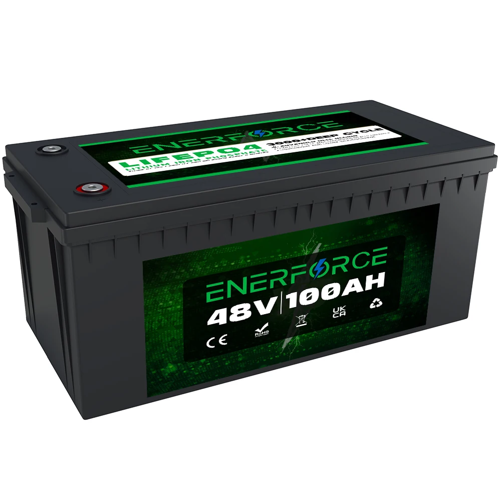 ENERFORCE 48v 100ah Lifepo4 батарея литий-ионные батареи для солнечной системы