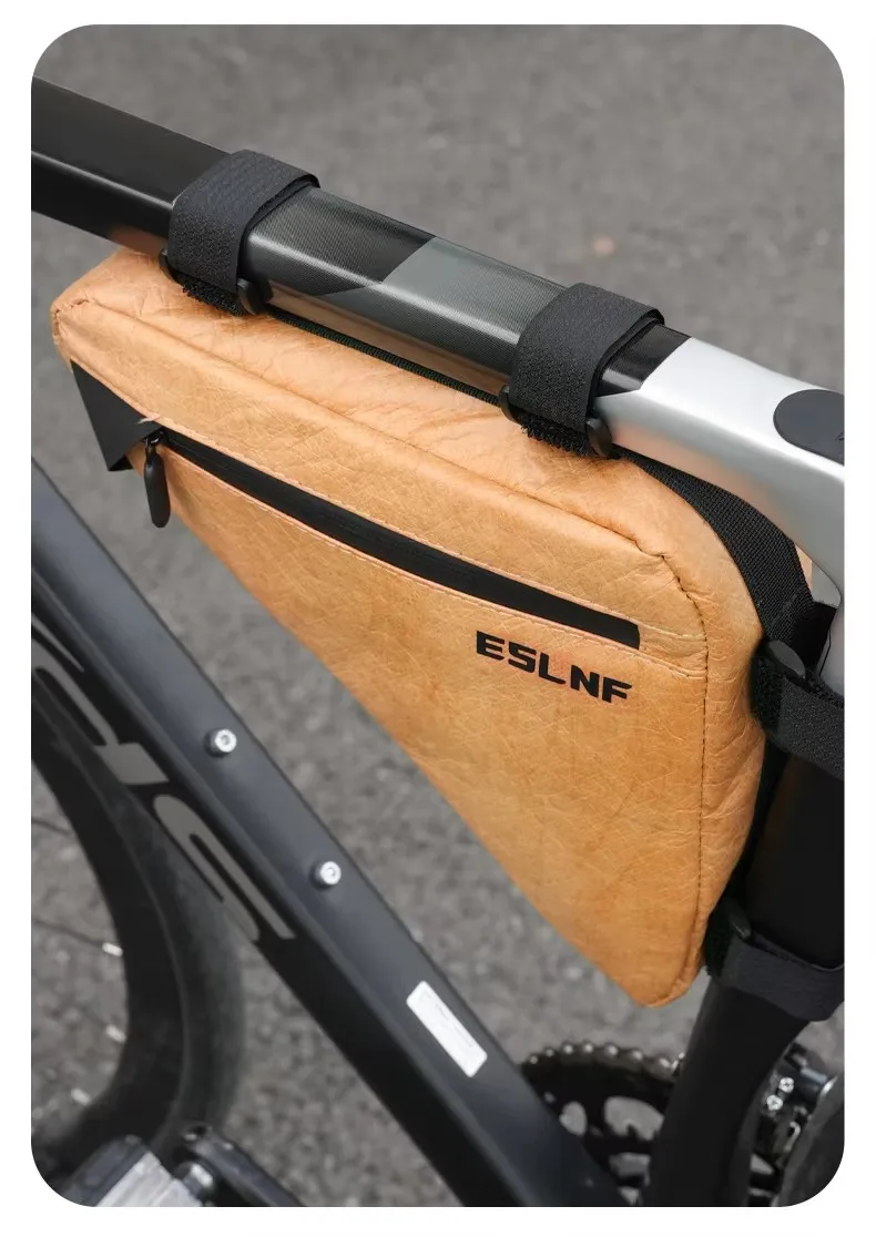 Bicycle bag outdoor Eco-Friendly Material Bike Front Tube Bag Portable Waterproof Triangle Bicycle Frame Bag