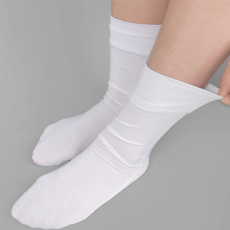Sleeping Socks Breathable White Moisturizing Eczema Socks Anti Dry Cracked Feet Moisturizing Foot Care Anti Cracked Women Socks