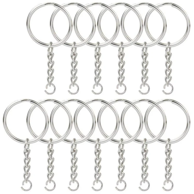 Split Rings Open Jump Connector Ring for Jewelry Making Bracelet Keychain DIY Craft