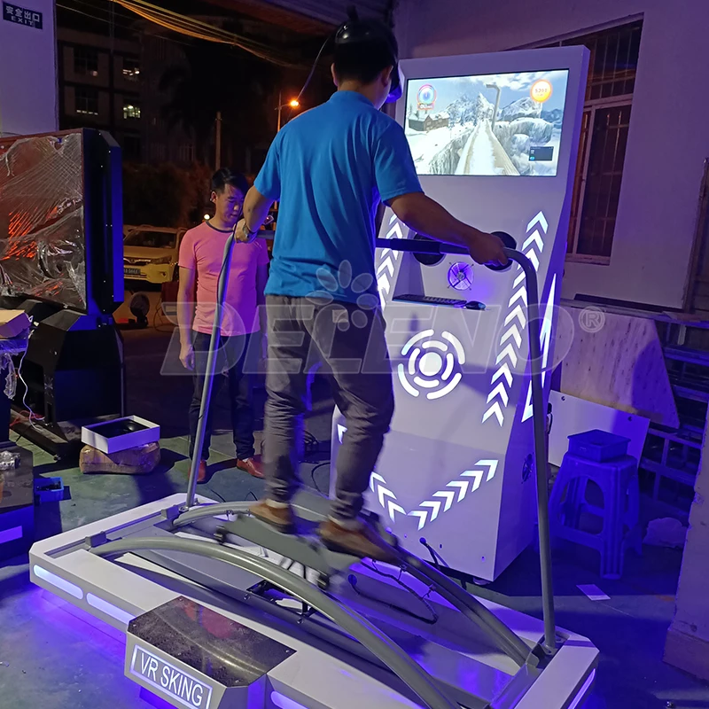 9D VR Skiing Simulator Extreme Immersive VR Game Machine Indoor Amusement Products