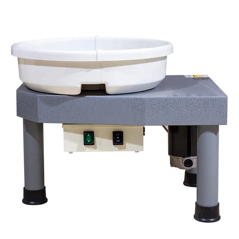 200W Electric Pottery Wheel Automatic Variable Speed High Configuration Low Noise Tools and Machine for Ceramic Work