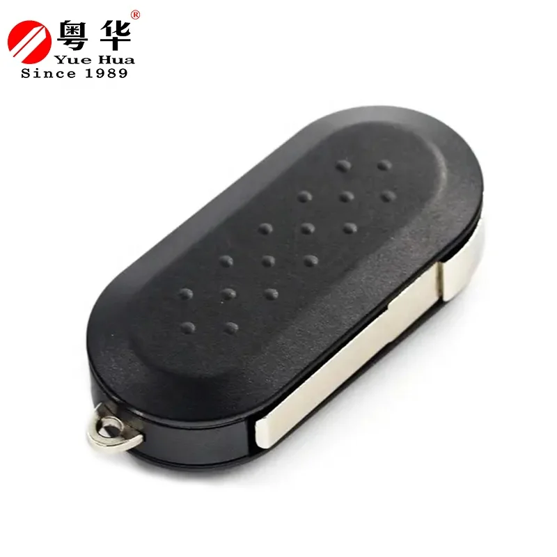 3 Button Flip Folding Remote Key Shell For Fiat 500 Panda Punto Ducato Bravo Key Case Cover Car Alarm Keyless SIP22 Blade
