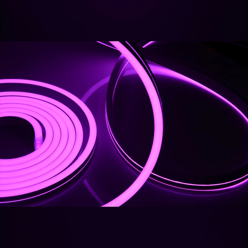 Flex Neon Strip Light Side-bend Plane IP20 Soft Silicone for Bar High Brightness 4x10mm Sign Letter 24v DC LED Ce 15 Luces Led