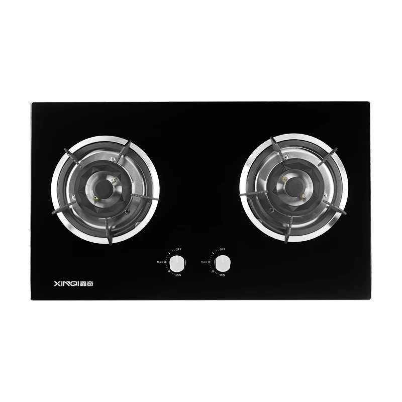 Tempered glass explosion-proof gas hob stove 2 burner gas stove stove wholesale gas cooker