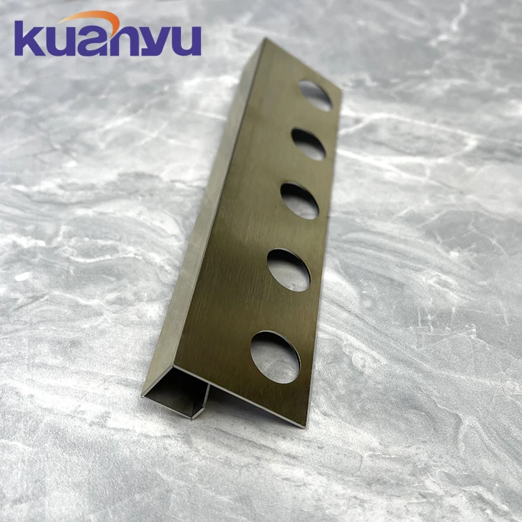 Kuanyu Stainless Steel Tile Edging Strip SS Edge Trim