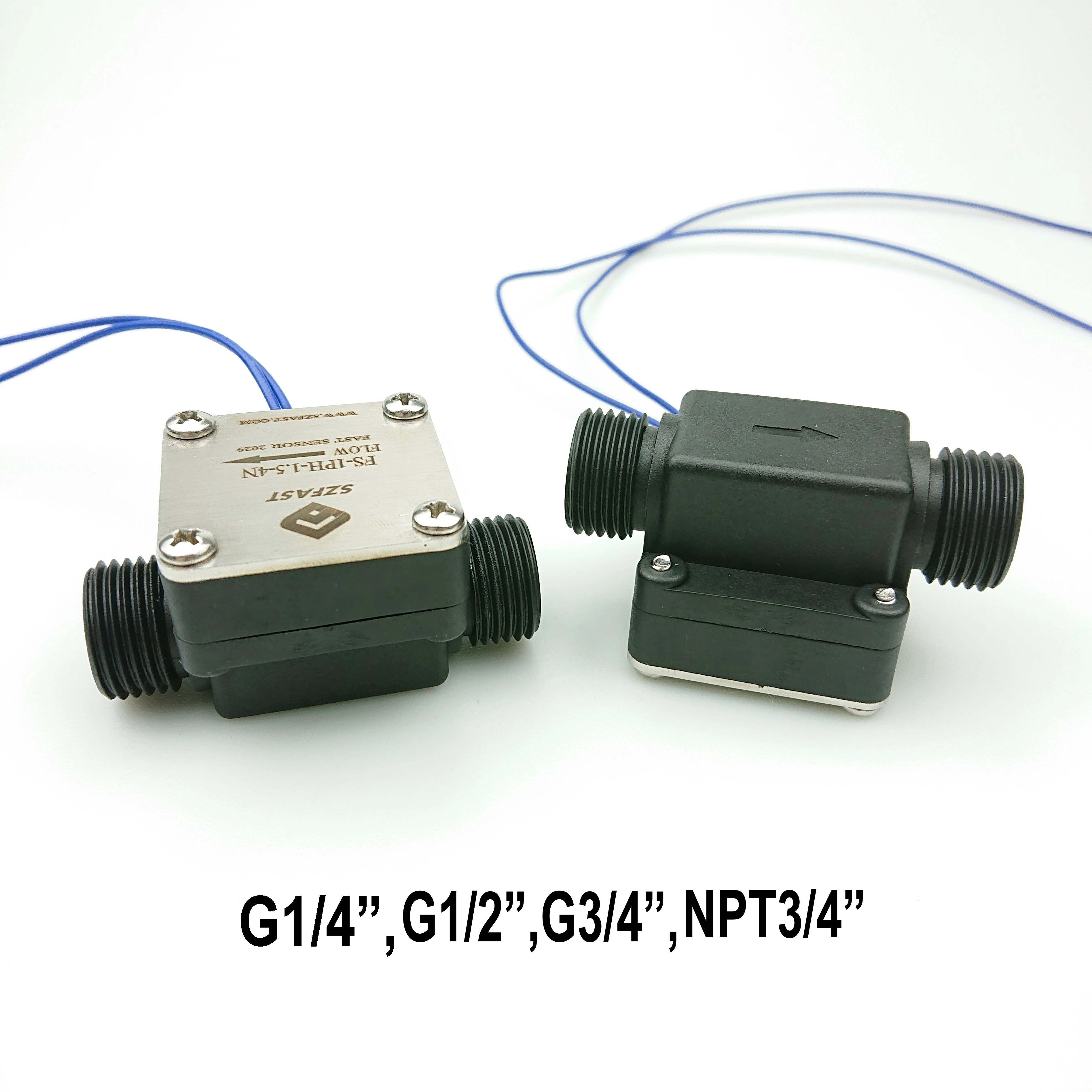 1/4 inch Stainless Steel SUS304 Low Water Flow Switch/Air Flow Switch Sensor FS-2S