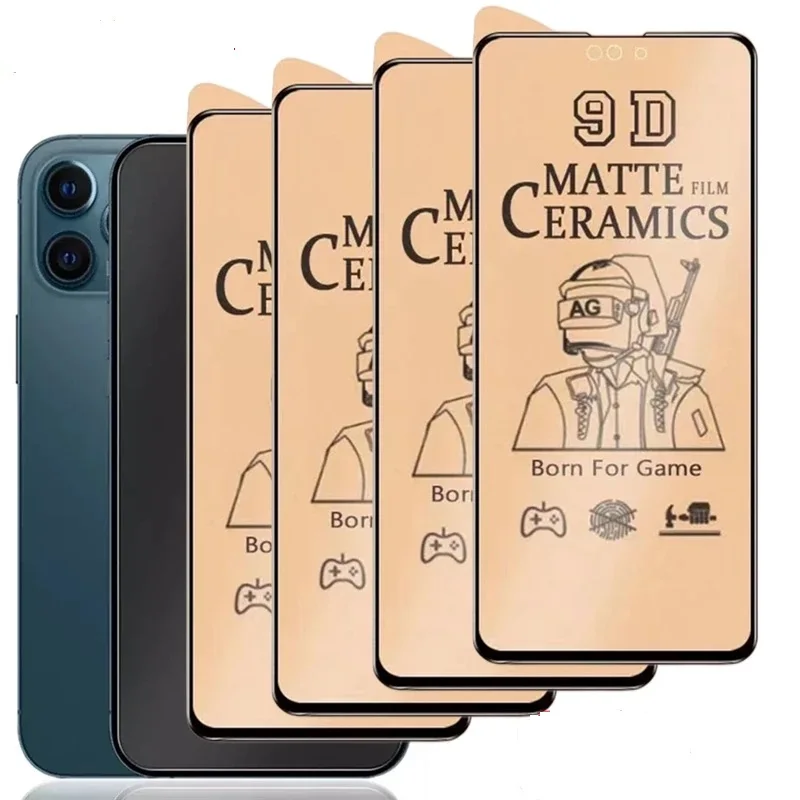 Soft Matte Ceramic Film Screen Protector For iPhone 14 13 Pro Max 12 Mini 11 XR XS X 8 7 6 plus SE20 Anti-broken Not Glass Film
