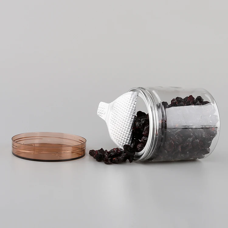 Best price vegetable containers airtight pet plastic bpa free canning jar packaging bottle can