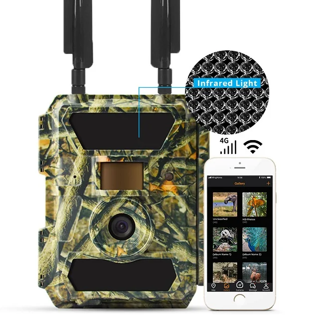Willfine 4.0CS APP Control Cellular Wildkamera Photo Trap Trailcam 4g Wildcamera Wild Trail Hunting Camera
