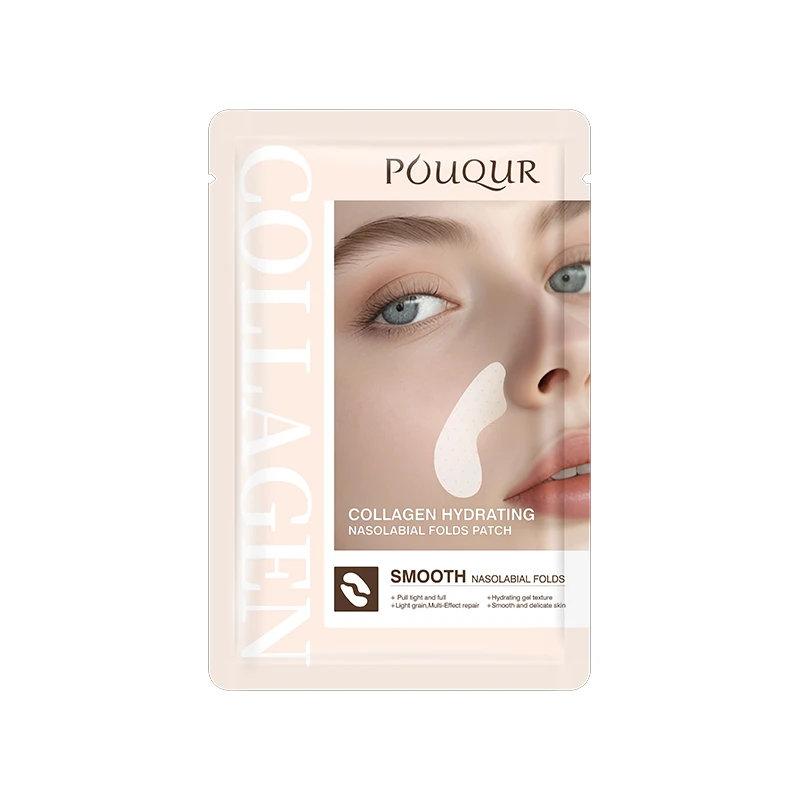 OEM Wholesale collagen wrinkle patch one time effect nasolabial fold patch mask