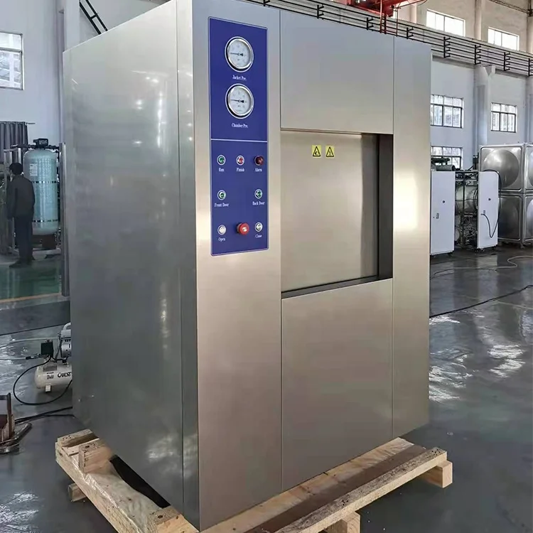 Ingenious manufacture of 250L pulse vacuum autoclave for medical