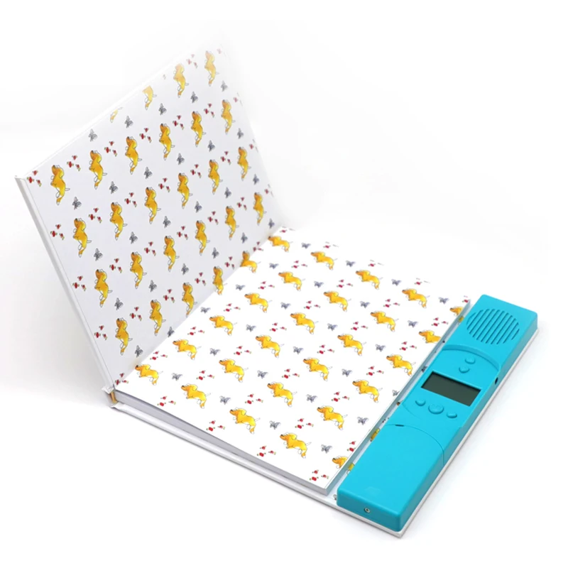 Custom children book printing with sound module
