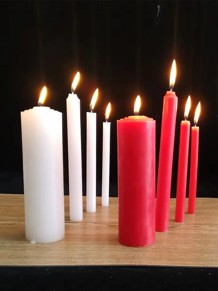 2023 New Design Luxury Gift Set Professional Custom Fragrance White Pillar Candle For Home Office Wedding Religious Use