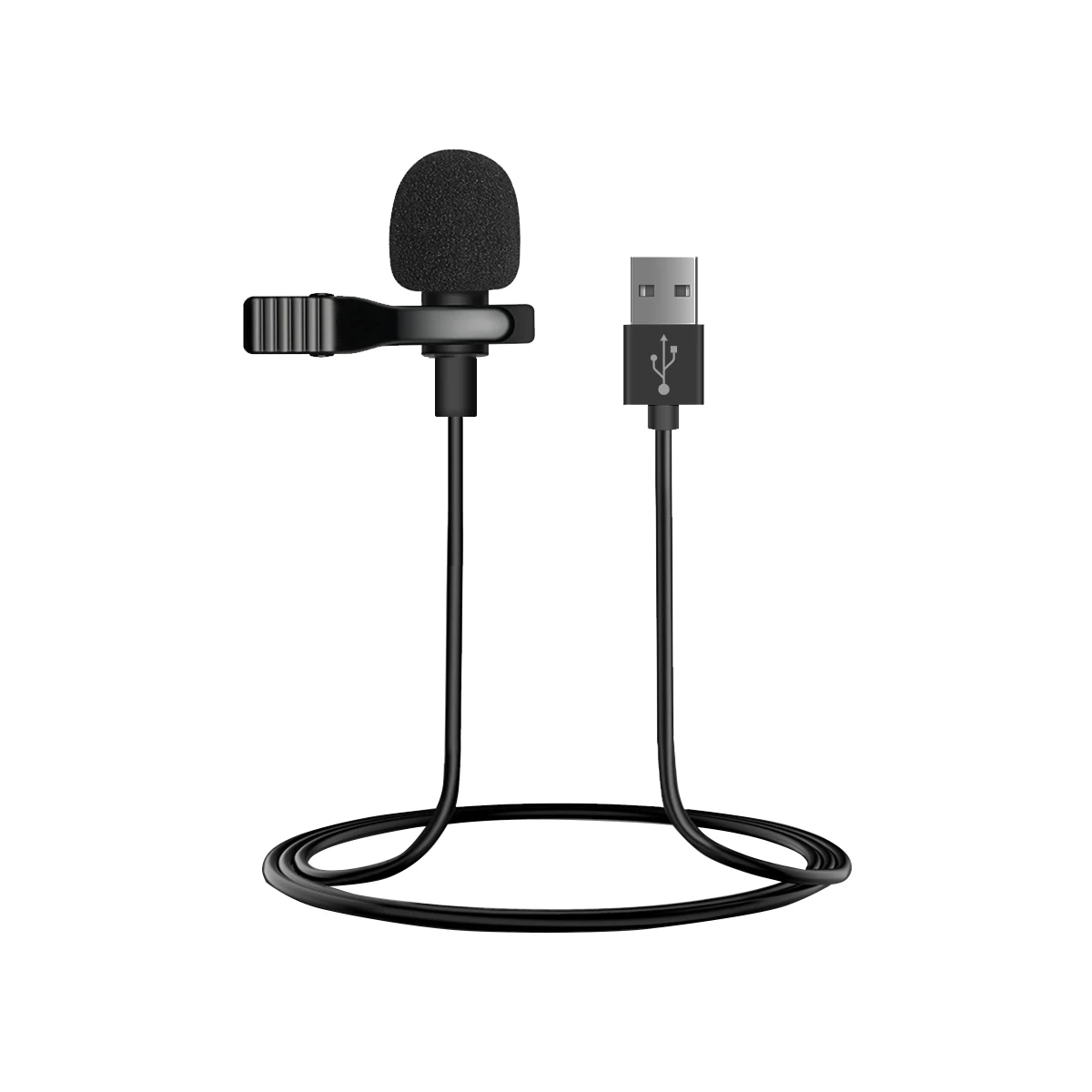 3.5mm Wired Mic Portable Without Charging YouTube Interview  Lavalier Mini Microphone