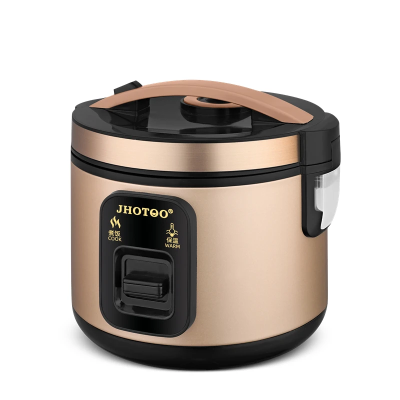 Wholesale Automatic Household Kitchen Appliances Keep Warm New Design Black Gold School Hotel Mini 1L Electric Rice Cooker