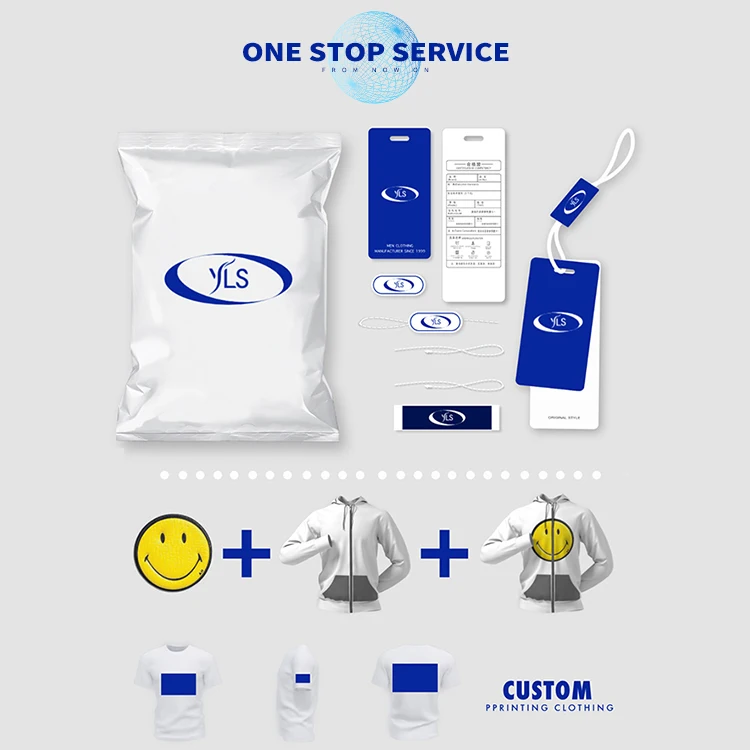 YLS Custom Turtle Neck Heavy Weight T-shirts 100% Cotton 310g Blank TShirt Oversized Baggy Mock Neck Turtleneck T Shirts For Men