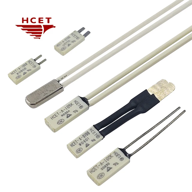 HCET High quality thermal protector for boiler electric hair dryer temperature protection