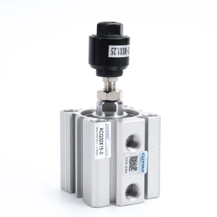 Airtac type  Ultra-thin Cylinder With Guide Rod  TACQ12/16/20/25-5S/10S/15S Three Rod Air Cylinders