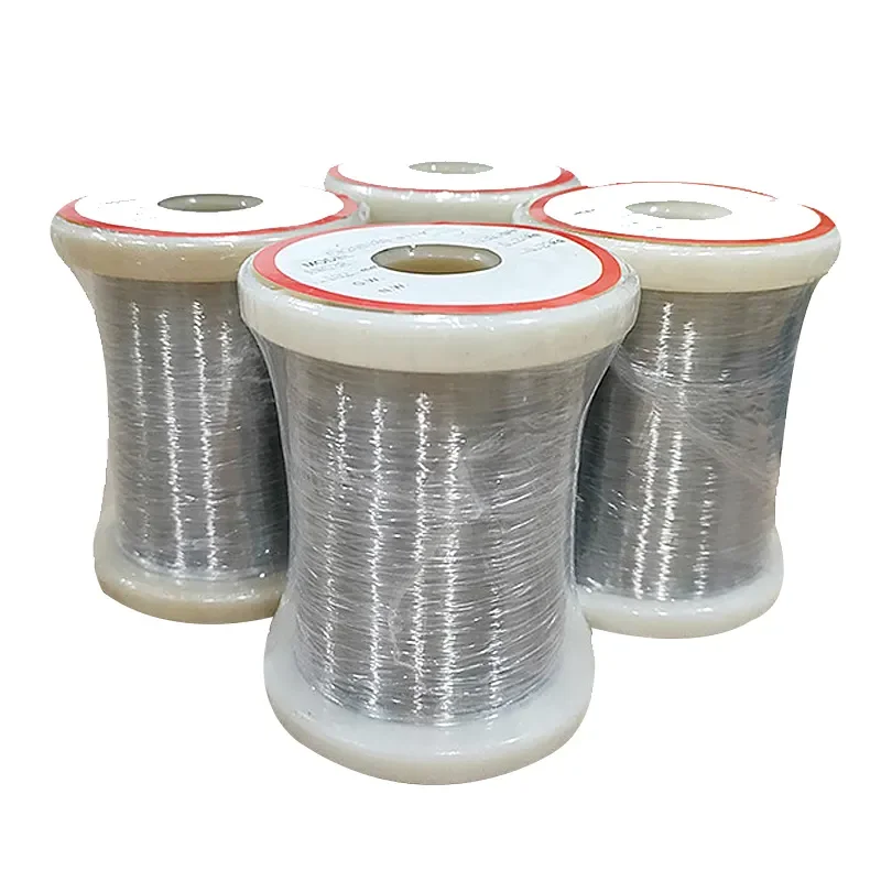 Прецизионный никелевый провод с чистотой 99.9%, высокотемпературный антиокислительный химический эксперимент, высокоточный нагревательный провод
