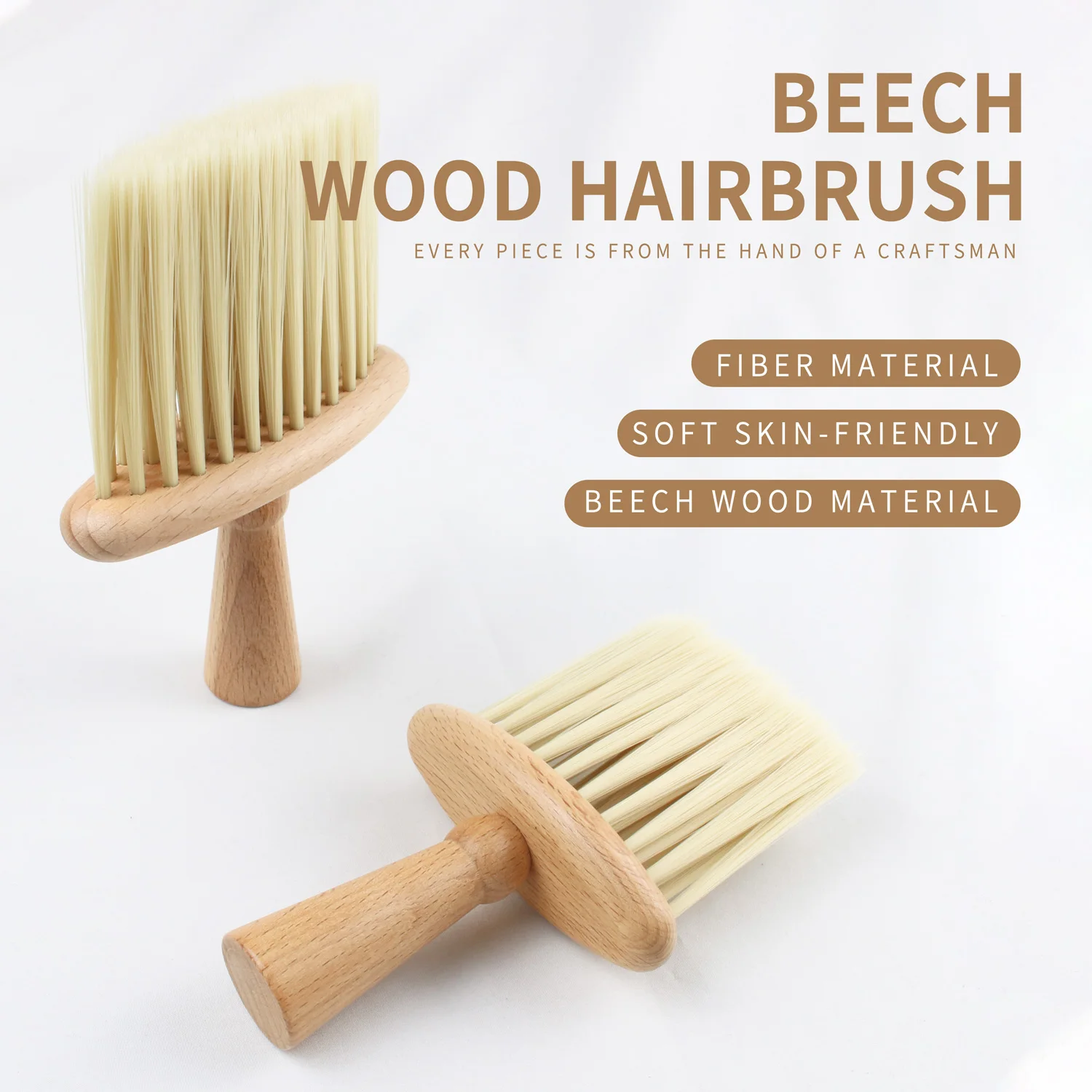 MJ Парикмахерская щетка для чистки шеи для стрижки волос мягкая щетка для чистки шеи профессиональный салонный парикмахерский инструмент