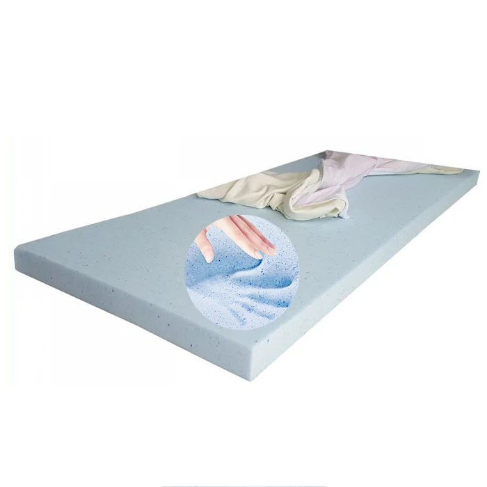 Visco Gel Memory Foam Mattress Topper Online Hot Sale Factory Price Single Full Queen King Size Bed Mattress Topper In A Box
