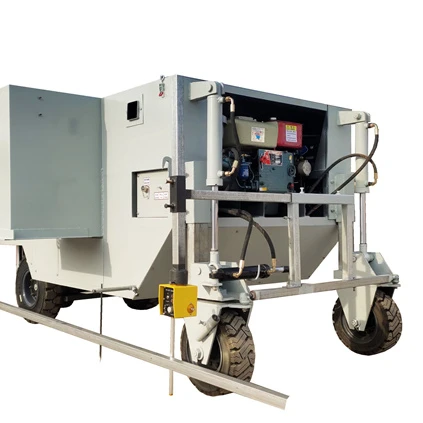 Medium Concrete Road Curb Kerb Stone Sideway Slipform Making edge Machine