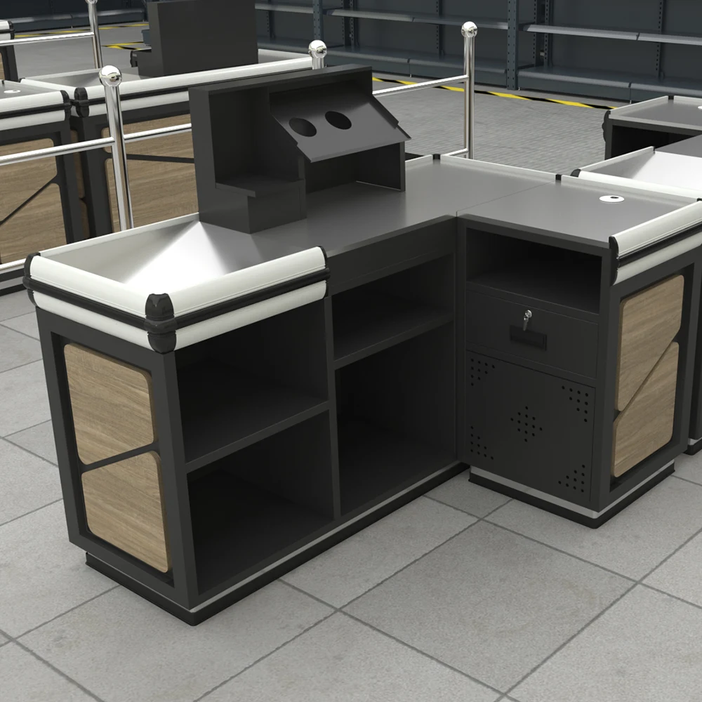 supermarket counter checkout counter cashier desk supermarket