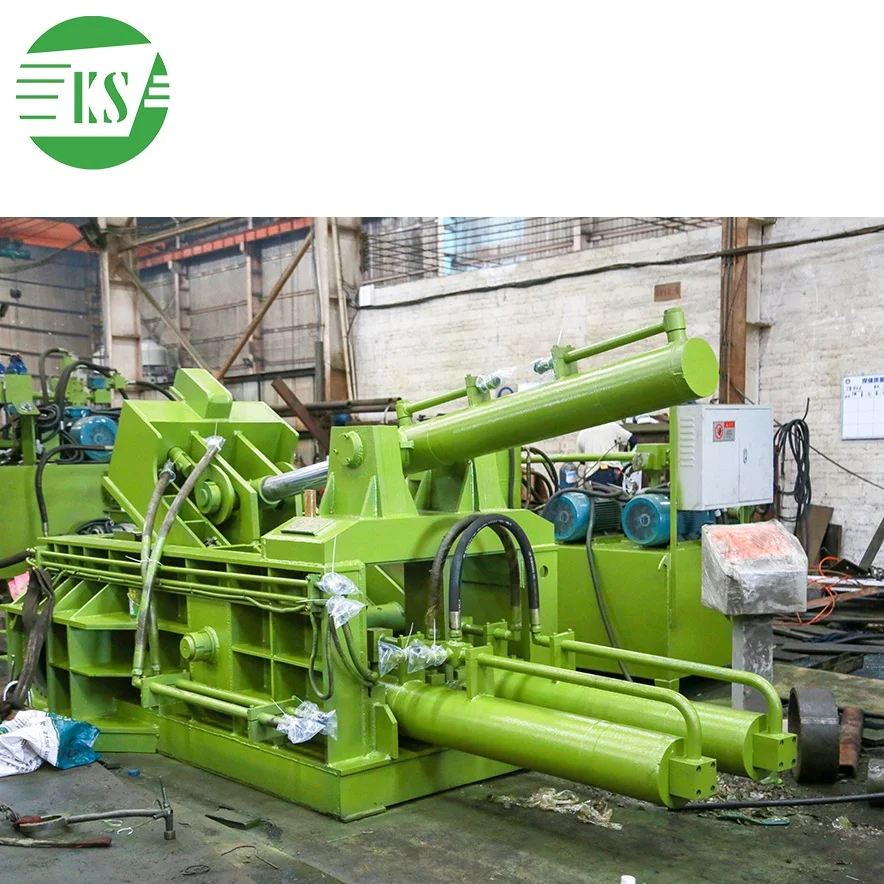 Keshang hot sale horizontal hydraulic scrap metal balers Y81-160