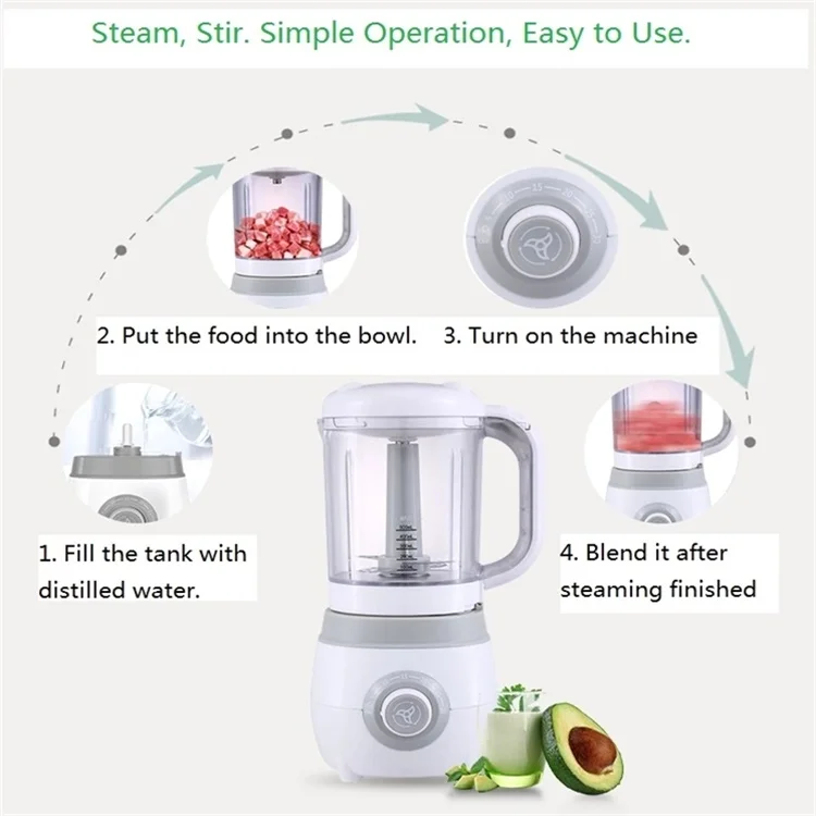 Slim body and fashion design electric  multi food processor
