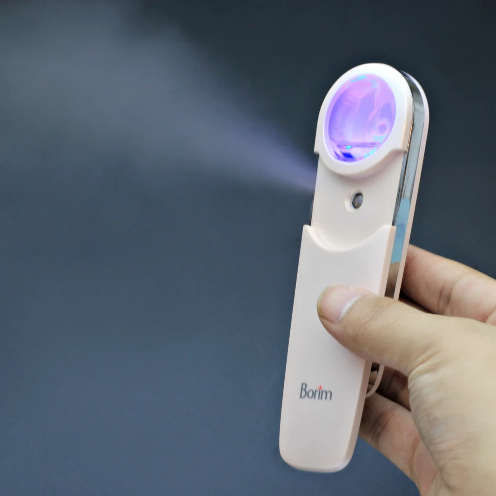 USB Nanometer Facial Moisturizing Hydrometer Cool Sprays Beauty Evaporator Mobile Power Supply Easy Carry Nano Mist Spray